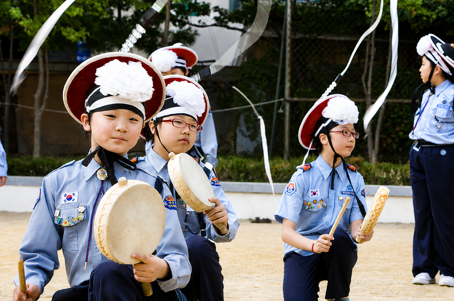 한국청소년연맹 단원 활동